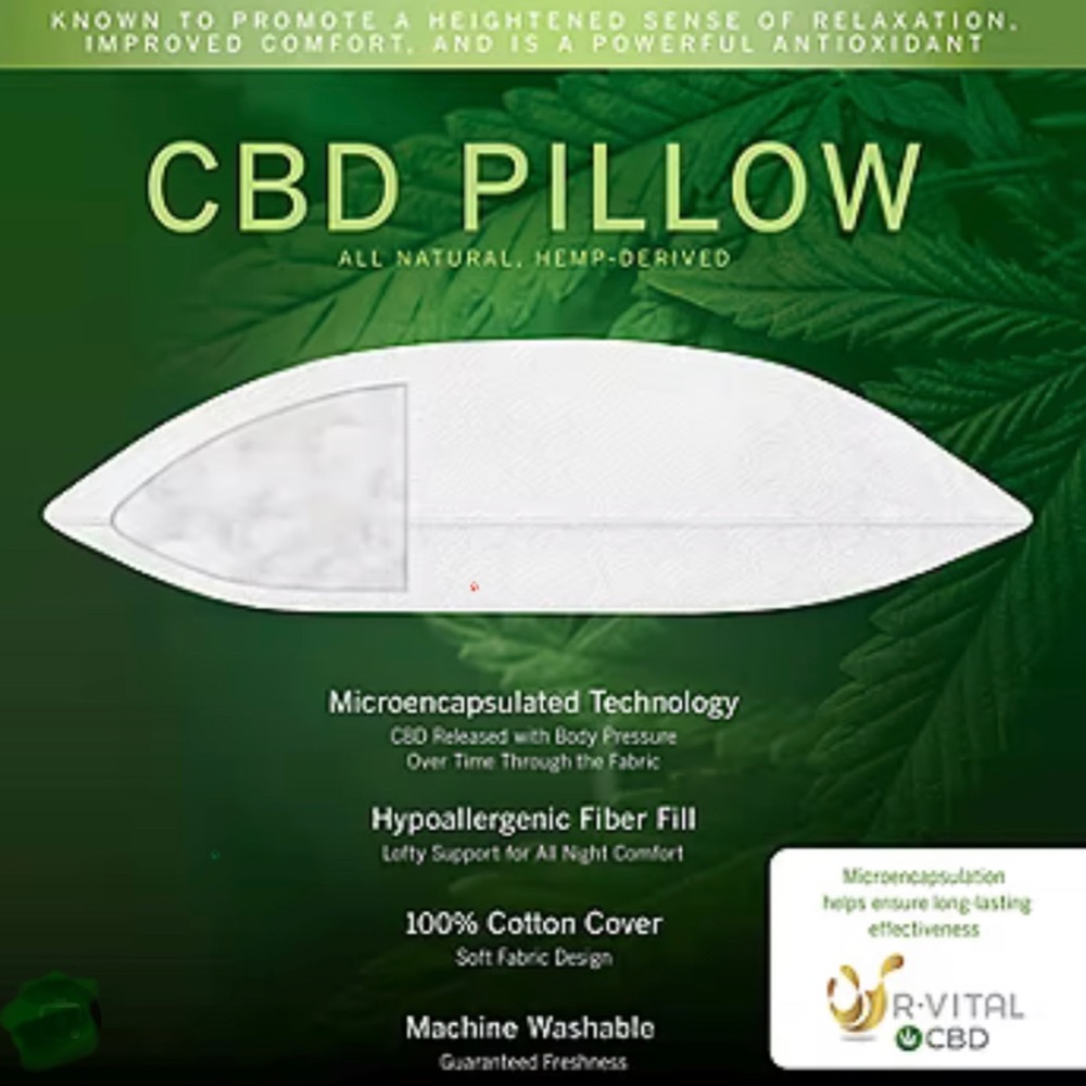 NEW!!!! PILLOW STANDARD/QUEEN COTTON HYPOALLERGENIC - Retails $74.99